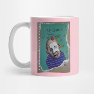 Mask Gang | Cool Internet Influencer Design | Clown Painting Lowbrow Pop Surreal Art | Youtube Star | Mini Masterpieces | Original Oil Painting By Tyler Tilley T-Shirt Mug